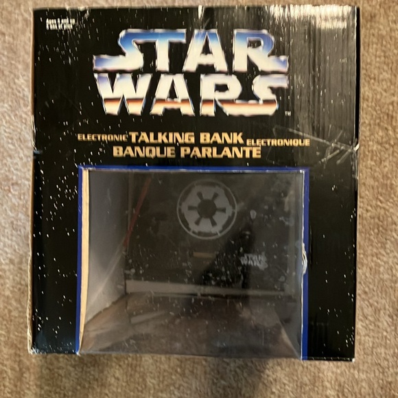 Vintage 1980 Star Wars Darth Vader Talking Coin Bank. New in Box - Picture 4 of 5